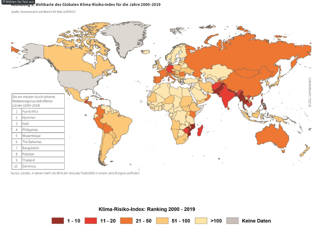 Klima Risiko Index 2021 — Klimaschutz Index Ccpi 2022 