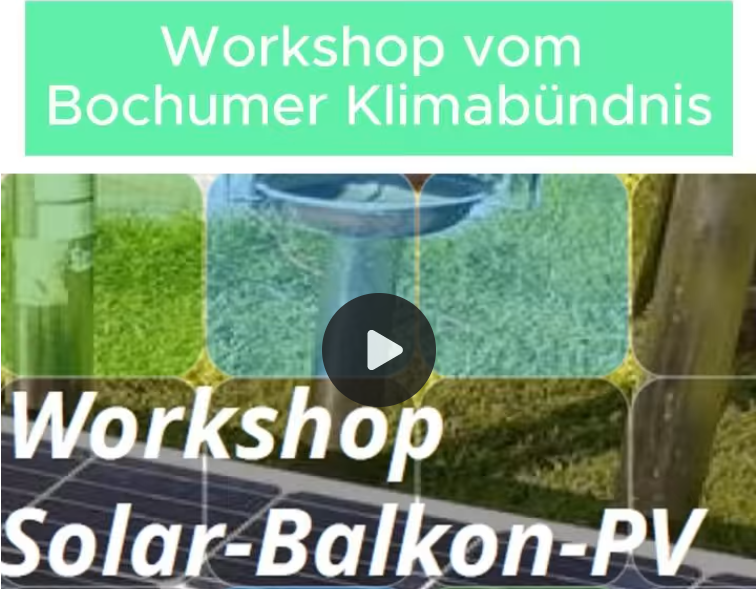 VideoClip – PV-Balkon-Workshop 13.04.24 , VHS