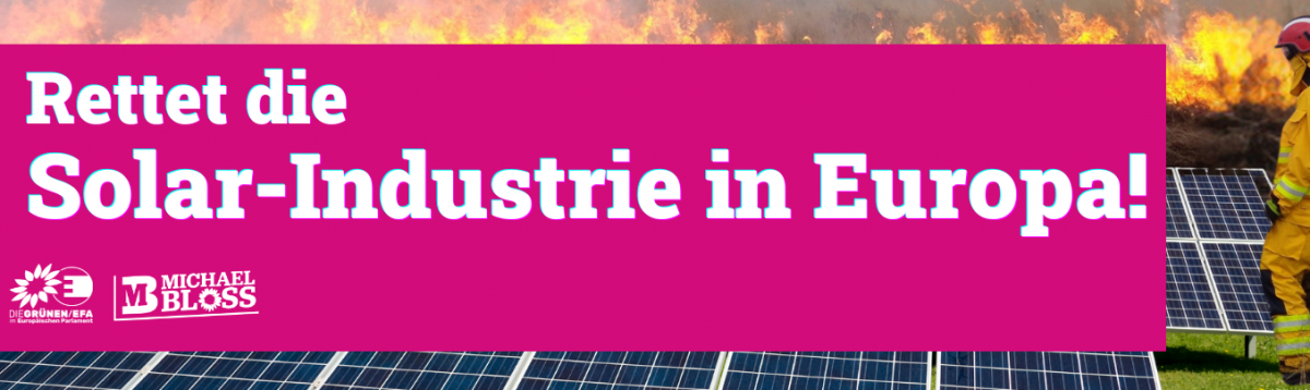 Petition / Aufruf : Rettet die SOLARINDUSTRIE in Europa !